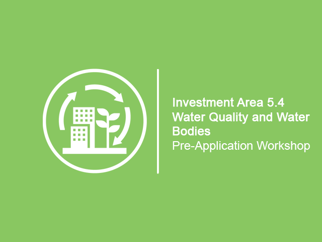 Investment Area 5.4 Water Quality and Water Bodies