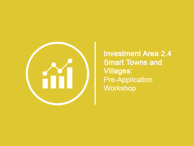 Investment area 2.4 Smart Towns and Villages