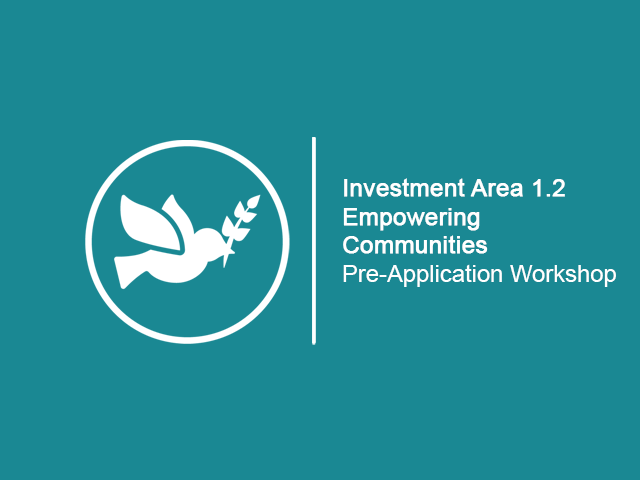 Investment area 1.2 Empowering Communities